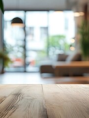 Abstract blur living room interior for background