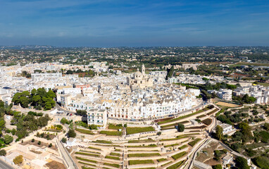 Obraz premium view of Locorotondo, Puglia