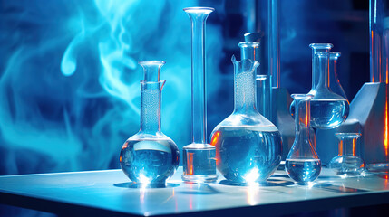 Intriguing Laboratory Glassware in a Modern Lab