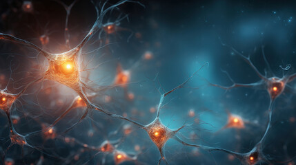 Intricate Neuron Network - A Deep Dive into the Brain