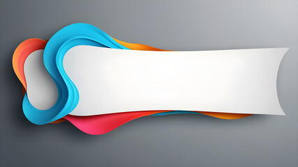 abstract web banner design template. Banner - Design Element
