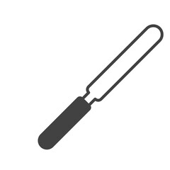 kitchen knife isolated on white background