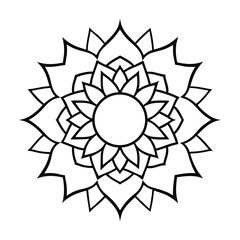 Professional Mandala Design with Symmetrical Layout and Intricate Details-26