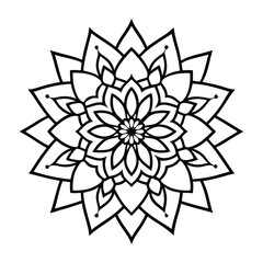 Professional Mandala Design with Symmetrical Layout and Intricate Details-31