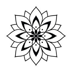 Obraz premium Professional Mandala Design with Symmetrical Layout and Intricate Details-34