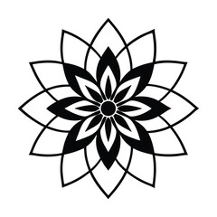 Professional Mandala Design with Symmetrical Layout and Intricate Details-62