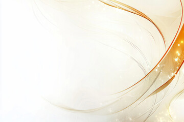 Abstract orange and blue wavy background with soft curves and motion, featuring clean lines and texture, ideal for a digital art wallpaper or design,Generated By Ai