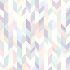 Obraz premium Pastel Geometric Chevron Pattern - Modern Abstract Background Design