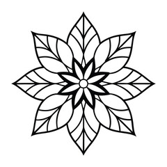 Fototapeta premium Professional Mandala Design with Symmetrical Layout and Intricate Details-67