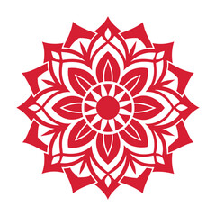 Professional Mandala Design with Symmetrical Layout and Intricate Details-75