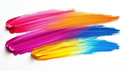 Colorful Paint Close Up,