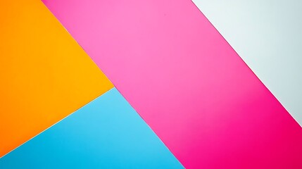 Abstract Colorful Background with Geometric Shapes