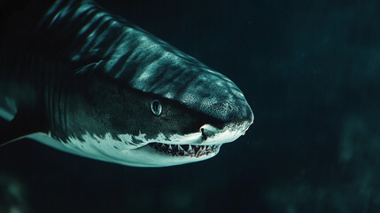 Naklejka premium shark