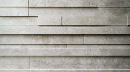 Modern off-white stone cladding wall.