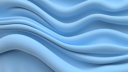 Serene Blue Drape: Abstract image of flowing light blue fabric creating elegant waves and soft folds. Perfect for backgrounds, design elements, or to evoke calm and tranquility. 