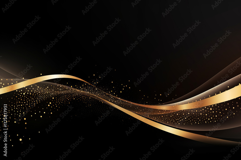 Canvas Prints waves flowing in motion abstract design,generated by ai