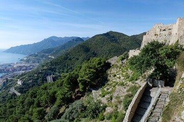 Arechi Castle in Salerno, Italy