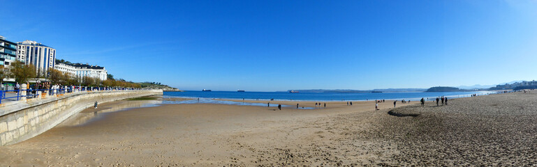 Second beach of El Sardinero.