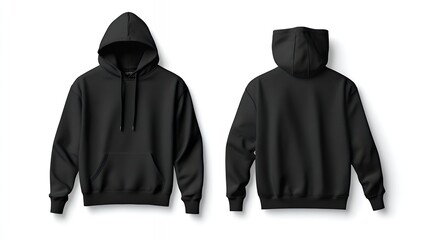 black and white hoody 
