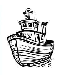 Fototapeta premium pencil drawings to be colored by children