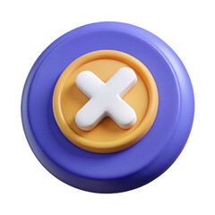 Obraz premium 3d remove icon png