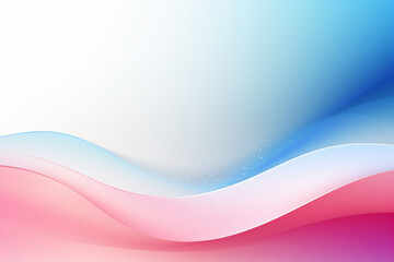 Obraz premium Abstract Blue Wave Design with Futuristic Swirls and Flowing Lines for presentation background,Generated By Ai