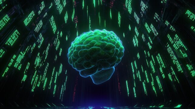 Digital brain in matrix-inspired cybernetic environment