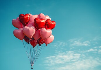 Balloons Floating in the Sky


