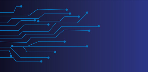 Circuit board pattern for technology background. Vector illustration Abstract speed technology concept, futuristic digital innovation background