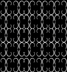 Iron doors decoration