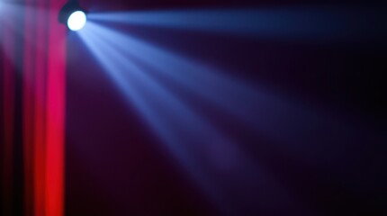 stage with spotlight