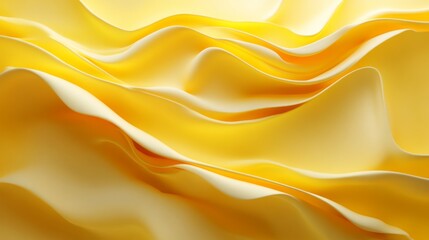 Obraz premium Abstract Yellow Wave Pattern
