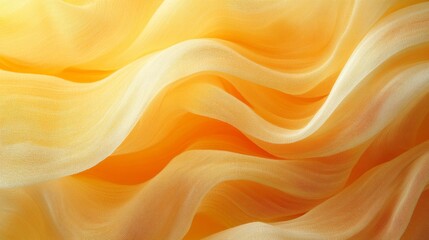 Obraz premium Flowing Yellow Fabric