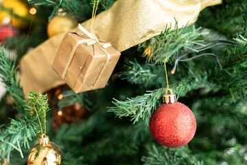 Festive celebration; Cozy Christmas - Indoor Christmas tree