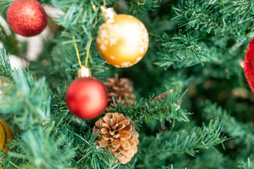 Festive celebration; Cozy Christmas - Indoor Christmas tree