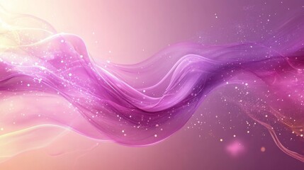 Abstract Purple Wave