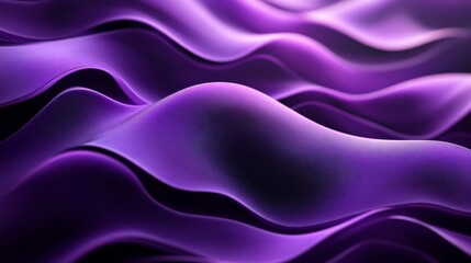 Obraz premium Purple Abstract Waves