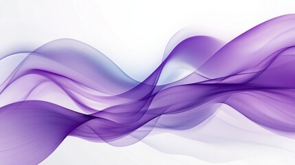 Fototapeta premium Abstract Purple Wave