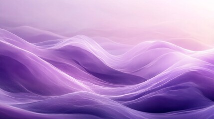 Fototapeta premium Abstract Purple Waves
