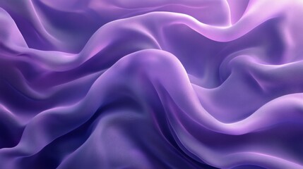 Obraz premium Abstract Purple Fabric Waves