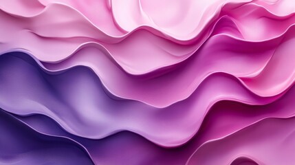 Obraz premium Abstract Pastel Wave Pattern