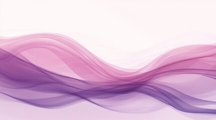 Abstract Purple Waves Background
