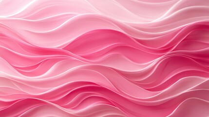 Obraz premium Abstract Pink Waves Background
