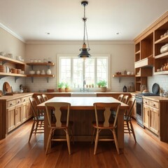 Kitchen interior design. Farmhouse style kitchen interior design. Architecture interior. Farmhouse interior. Farmhouse style.