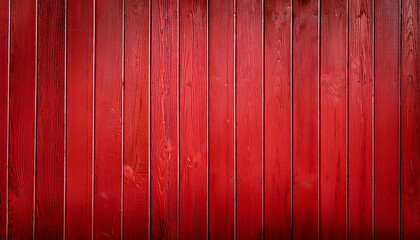 red wooden panels used as historical past