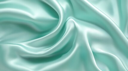 Obraz premium A polished turquoise background with a subtle shine