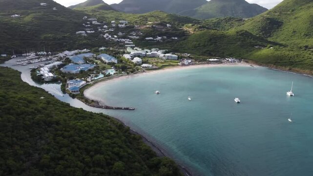 Aerial Videos of Saint Martin Sint Maartin Anse Marcel Anguilla
