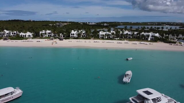 Aerial Videos of Saint Martin Sint Maartin Anse Marcel Anguilla