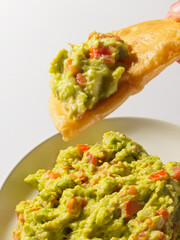 Super guacamole mexicano de botana