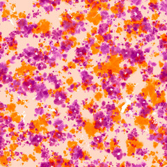 abstract seamless pattern with colorful spots